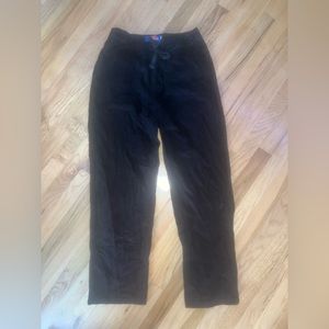 Empyre black drawstring Corduroy pants